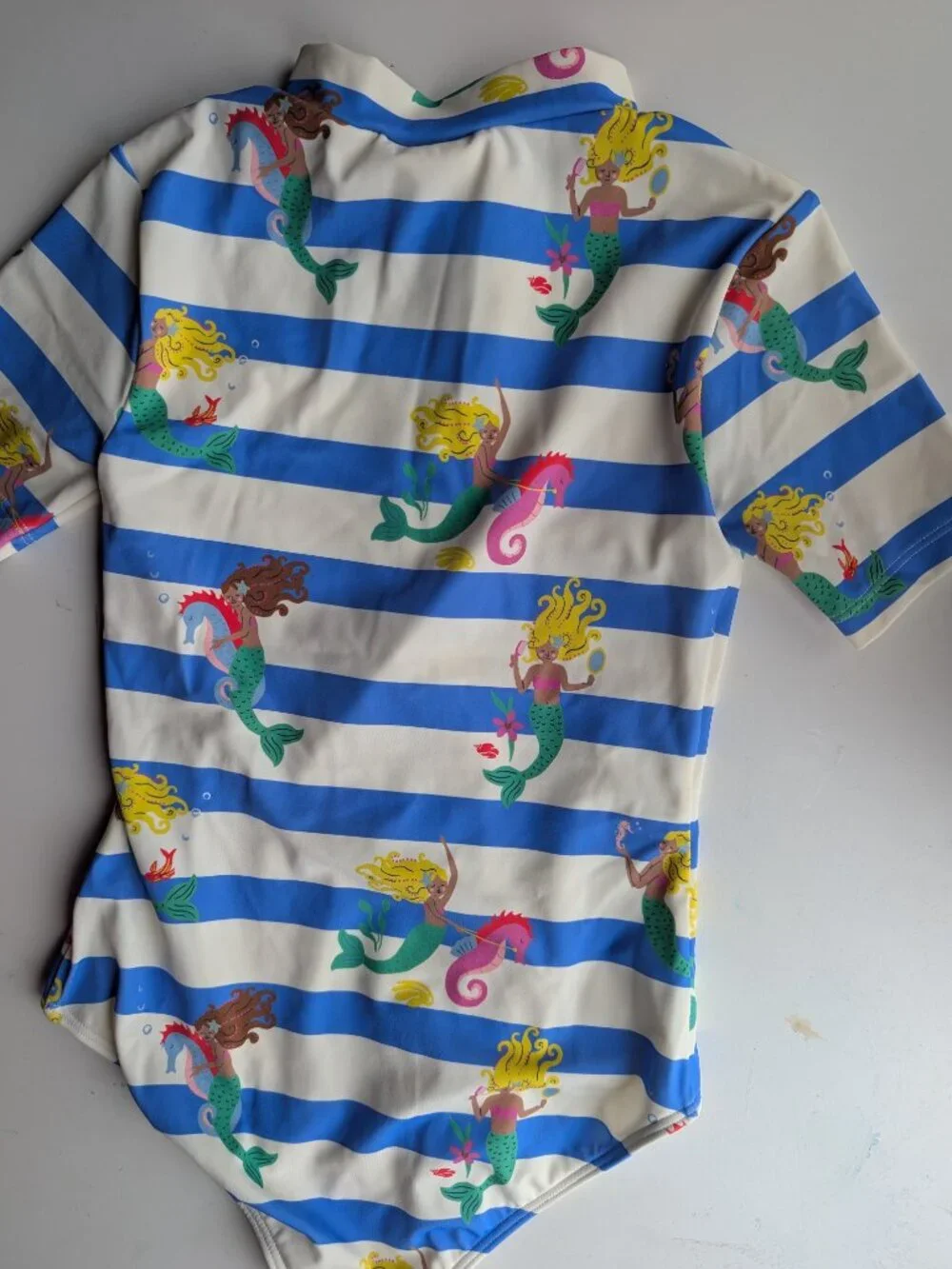 Short sleeve swimsuit